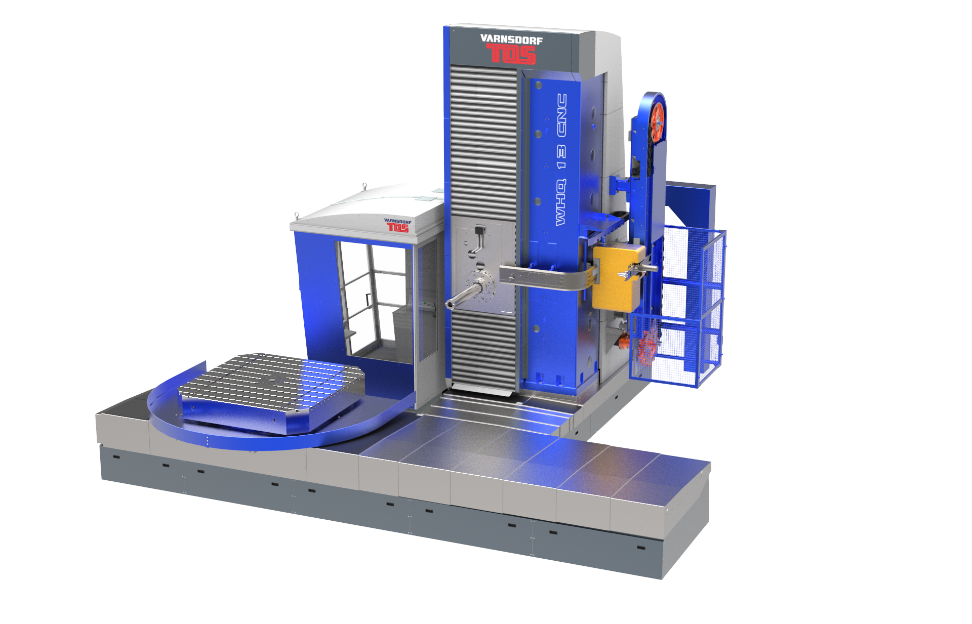 Wiertarko-frezarko-wytaczarka WHQ 13 CNC marki TOS